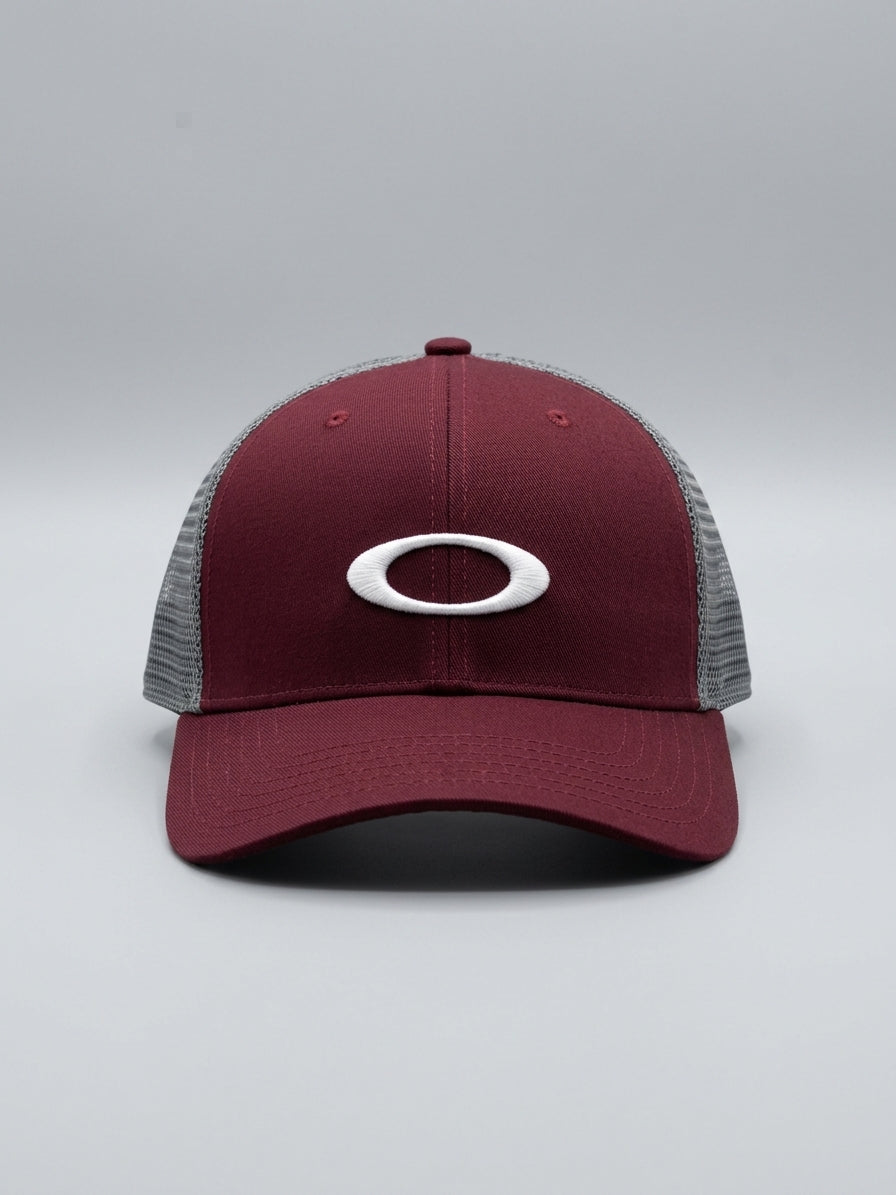 Elite Performance Fitted Cap DarkMahroon/Grey