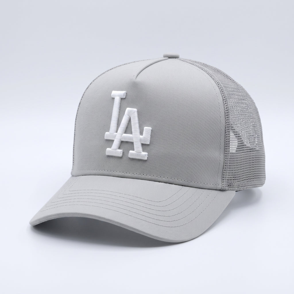 Pro Fit Snapback Trucker Hat – LightGrey