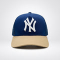 NY Navy & brown  Trucker Cap