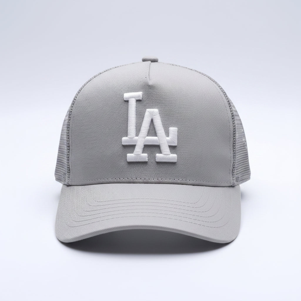 Pro Fit Snapback Trucker Hat – LightGrey
