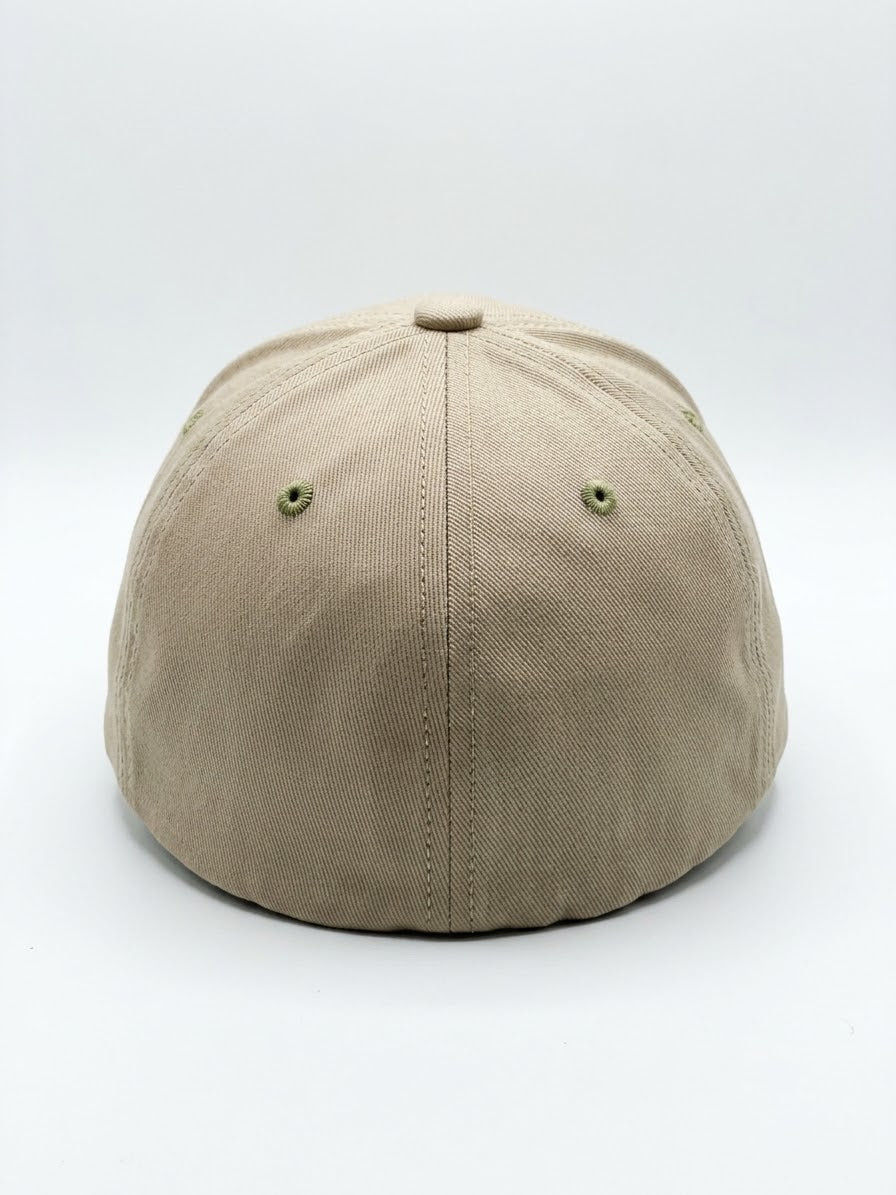 UlltraFlex Athletic Fitted Cap Light Brown
