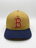 Boston B56 Rise A-Frame Adjustable Hat – Khaki / Black